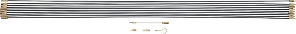 Kit profesional de varillas pasacables 4 mm x 1 m (10 m totales)