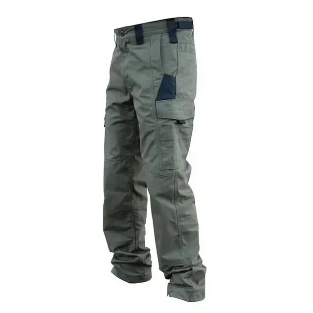 Pantalones Tácticos Cargo Profesionales Khaki X9 - Prenda de Trabajo Resistente Multifuncional