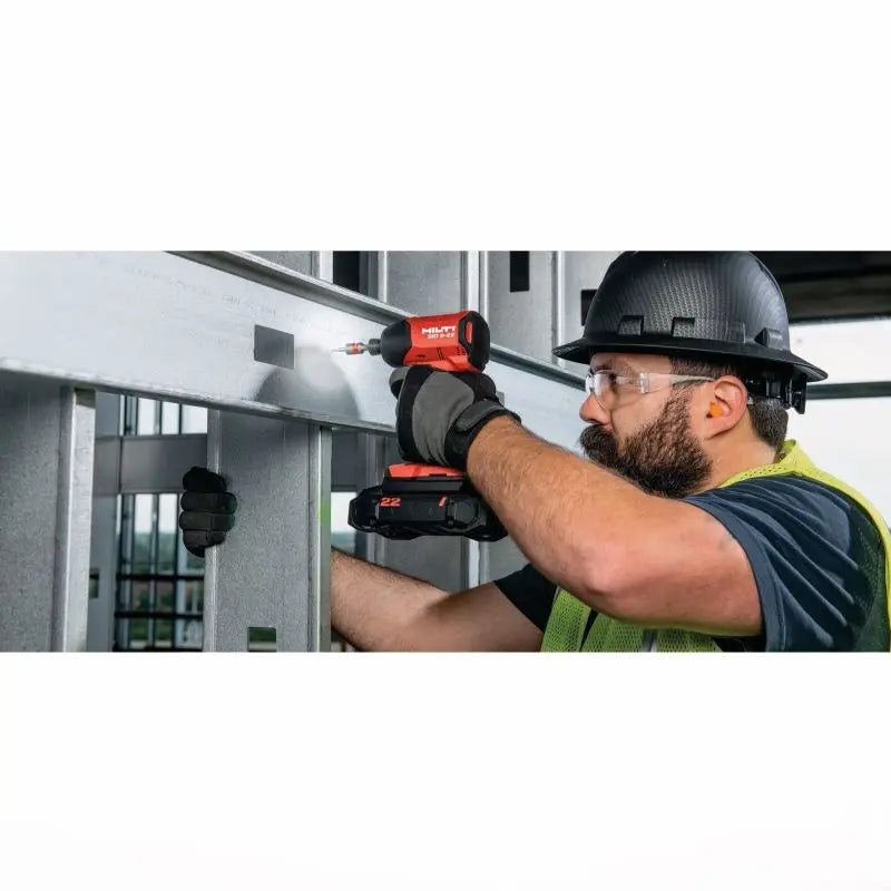 Taladro Destornillador Hilti SID 6-22 Inalámbrico Profesional - Herramienta Compacta de Impacto Multifuncional