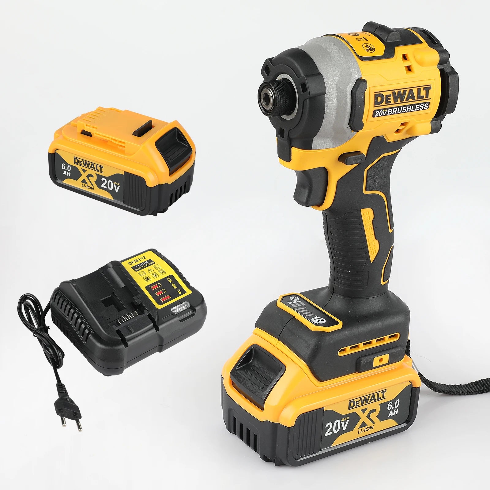 Destornillador de Impacto DeWalt DCF850 Profesional Inalámbrico - Herramienta Compacta 20V XR Bare Machine