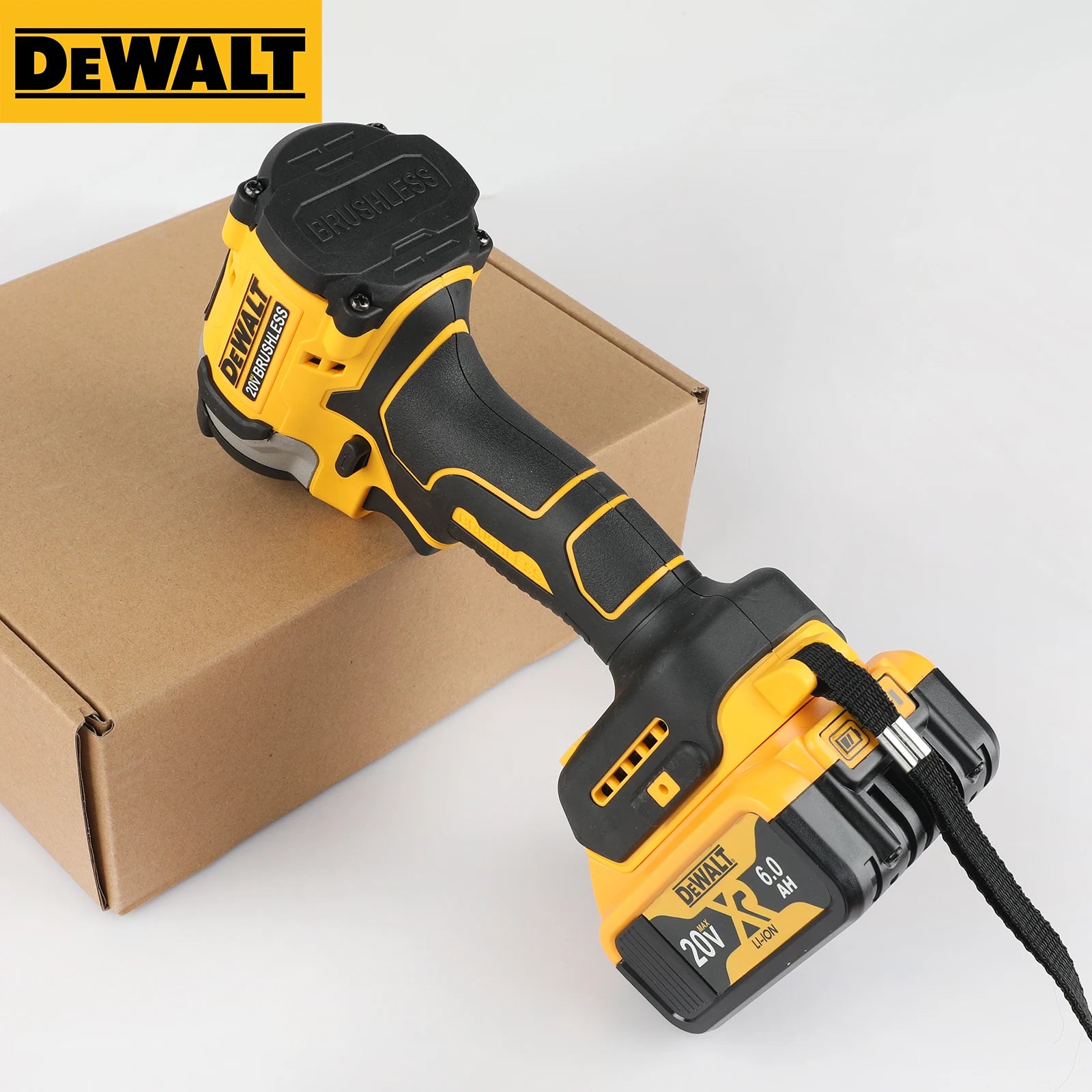 Destornillador de Impacto DeWalt DCF850 Profesional Inalámbrico - Herramienta Compacta 20V XR Bare Machine