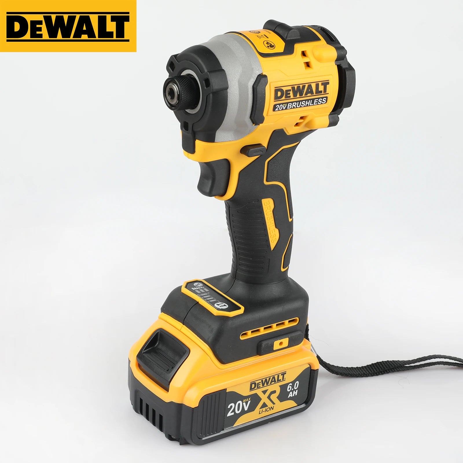 Destornillador de Impacto DeWalt DCF850 Profesional Inalámbrico - Herramienta Compacta 20V XR Bare Machine