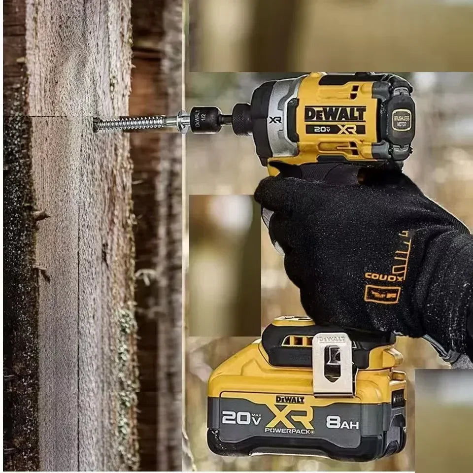 Taladro Destornillador Compacto DeWalt DCF850 Profesional - Herramienta Inalámbrica de Impacto 18V con Batería 2.0Ah