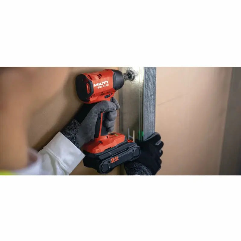 Taladro Destornillador Hilti SID 6-22 Inalámbrico Profesional - Herramienta Compacta de Impacto Multifuncional
