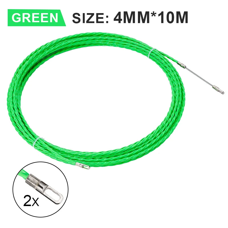 Guía pasacables profesional de poliéster trenzado