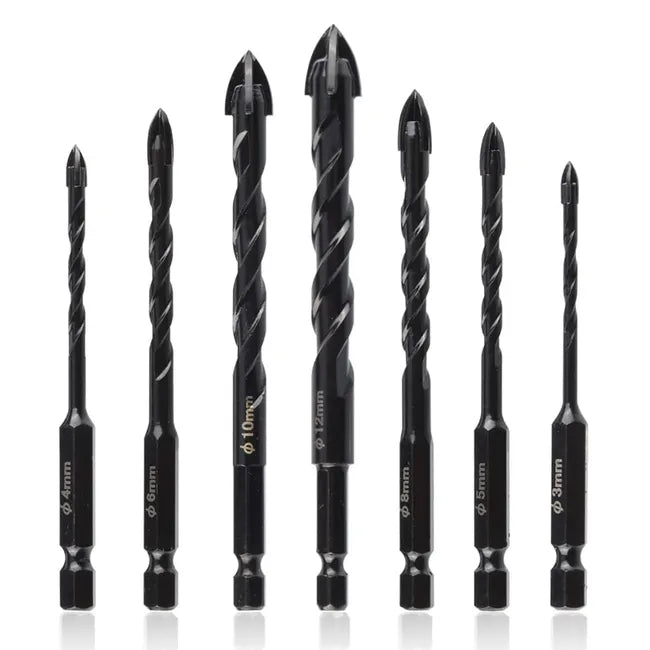 Juego de Brocas Hexagonales de Carburo